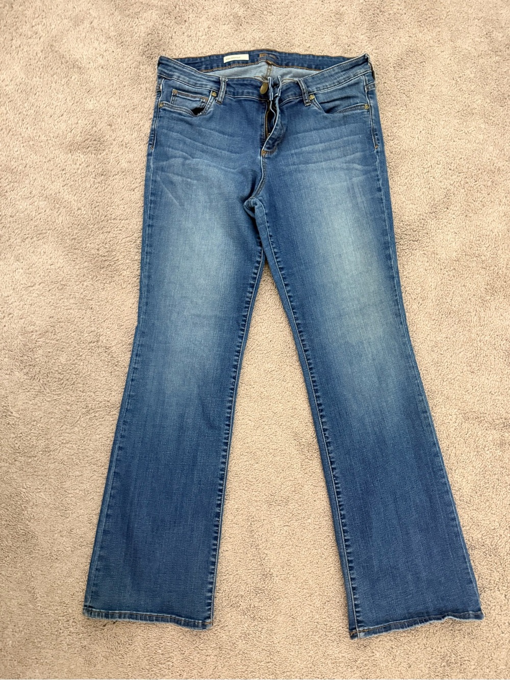 Kut from the Kloth Baby Bootcut Medium Blue Flare Jeans
